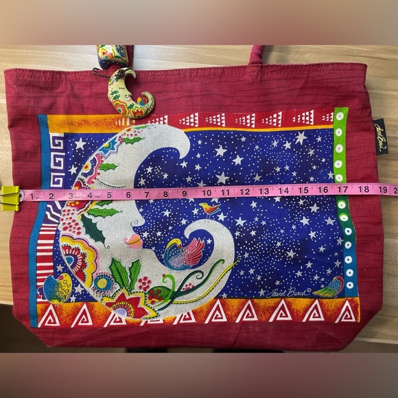 Laurel Burch Moon tote bag - Picture 2 of 5